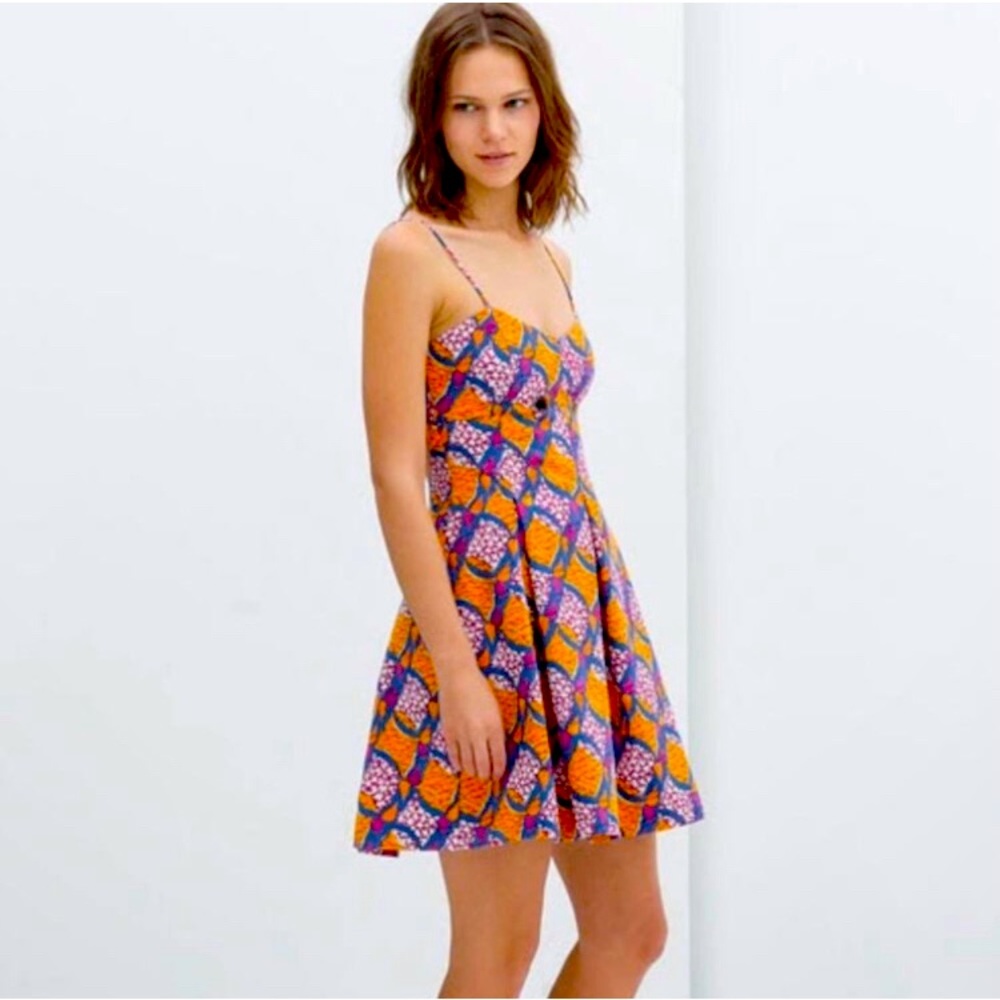 Zara Trafaluc Open-Back Mini Dress